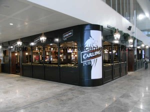 Carling Pub at Alicante airport