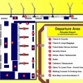 Alicante Airport Departure Area Map