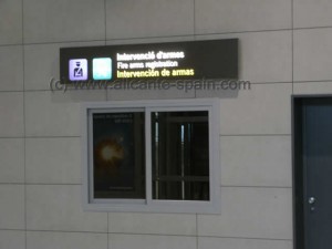 Alicante Airport Service Lost and Found Pharmacy etc