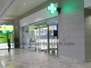 Pharmacy at Alicante Airport