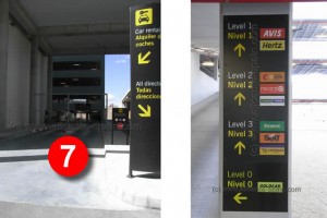 Rental Car Drop Off locations at Alicante Airport