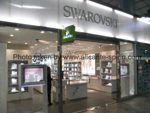 Swarovski Shop at Alicante airport