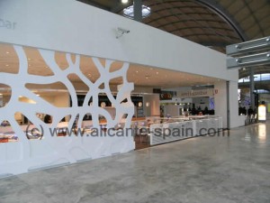 Tapasbar in Departure Area of Alicante Airport