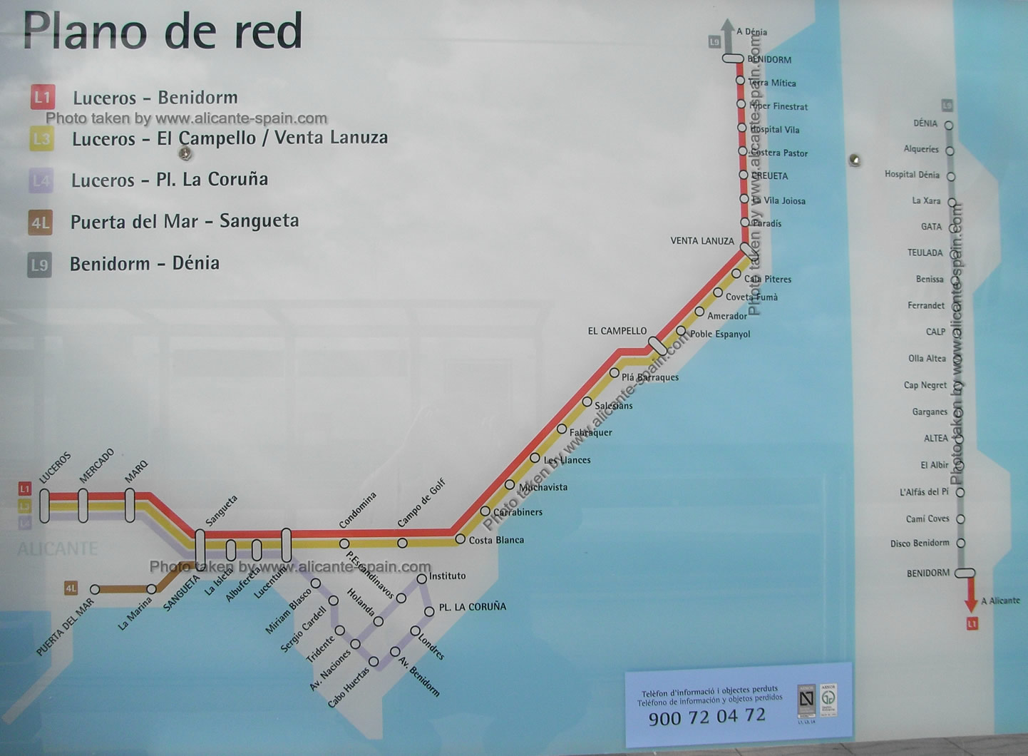 Alicante Benidorm Denia Train To Northern Costa Blanca