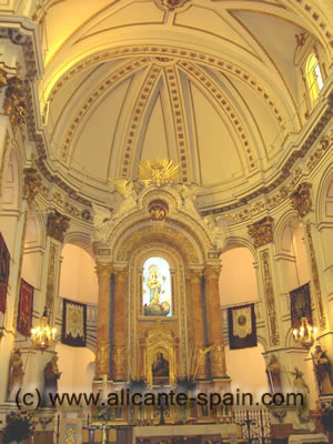 Altea Spain church