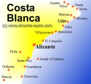 Calpe Map