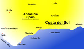 enlarge view of this costa del sol map