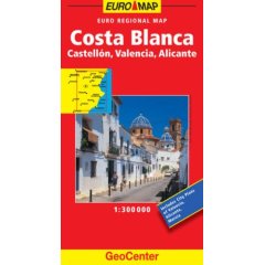 Alicante Costa Blanca Map