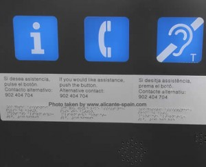 phone number to get assistance for handicapped travelers at the airport