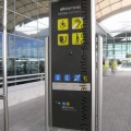 Help Point for Handicapped or People With Disabilities at Alicante Airport