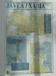 Click on the photo to enlarge the map of javea