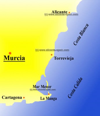 Murcia Map