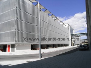 Building for Parking and Car Rent Returns at the airport of Alicante