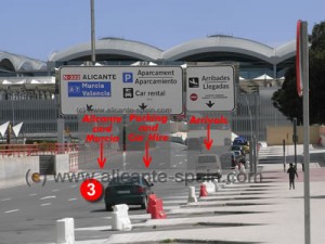 Driving Directions To Car Hire Return Area at Alicante Airport