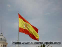 Places to visit in Spain Flag