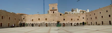 Fortress in Santa Pola Spain