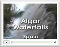 Click here for the short video of the Algar waterfall